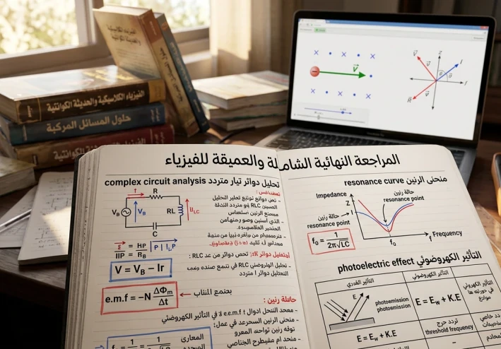 الدليل الشامل والنهائي لفيزياء الثانوية العامة