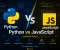 صورة مقال الفرق بين Python و JavaScript للمبتدئين