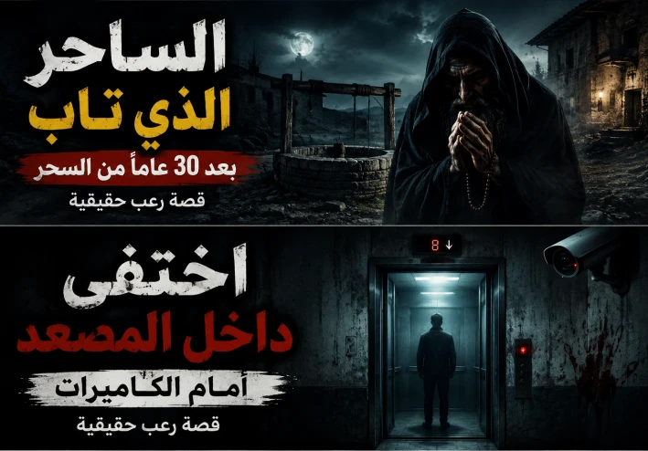الساحر الذي تاب بعد 30 عاما من السحر ( قصة رعب مرعبة)