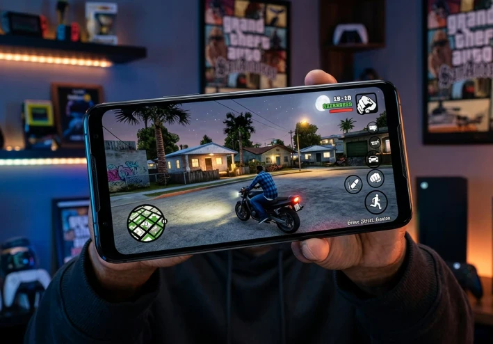 تحميل لعبة GTA San Andreas الأصلية للموبايل (الأندرويد والآيفون)