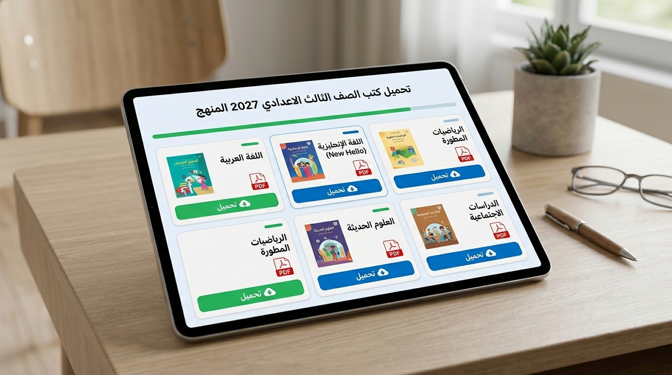 صورة مقال تحميل جميع كتب الصف الثالث الاعدادي 2027 pdf المنهج الجديد 