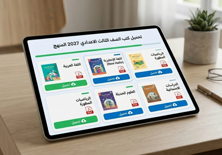 تحميل جميع كتب الصف الثالث الاعدادي 2027 pdf المنهج الجديد