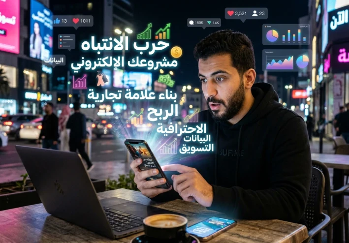 حرب الانتباه: كيف تبني علامة تجارية تكتسح السوق الرقمي؟