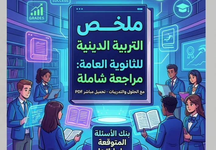 📥 تحميل مراجعة التربية الدينية للثانوية العامة 2026 PDF بالإجابات | أقوى مراجعة نهائية قبل الامتحان
