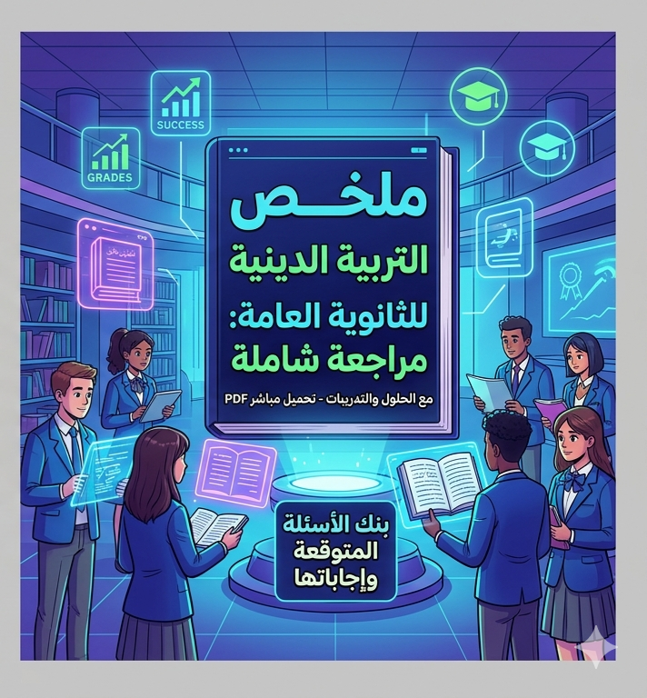 صورة مقال 📥 تحميل مراجعة التربية الدينية للثانوية العامة 2026 PDF بالإجابات | أقوى مراجعة نهائية قبل الامتحان