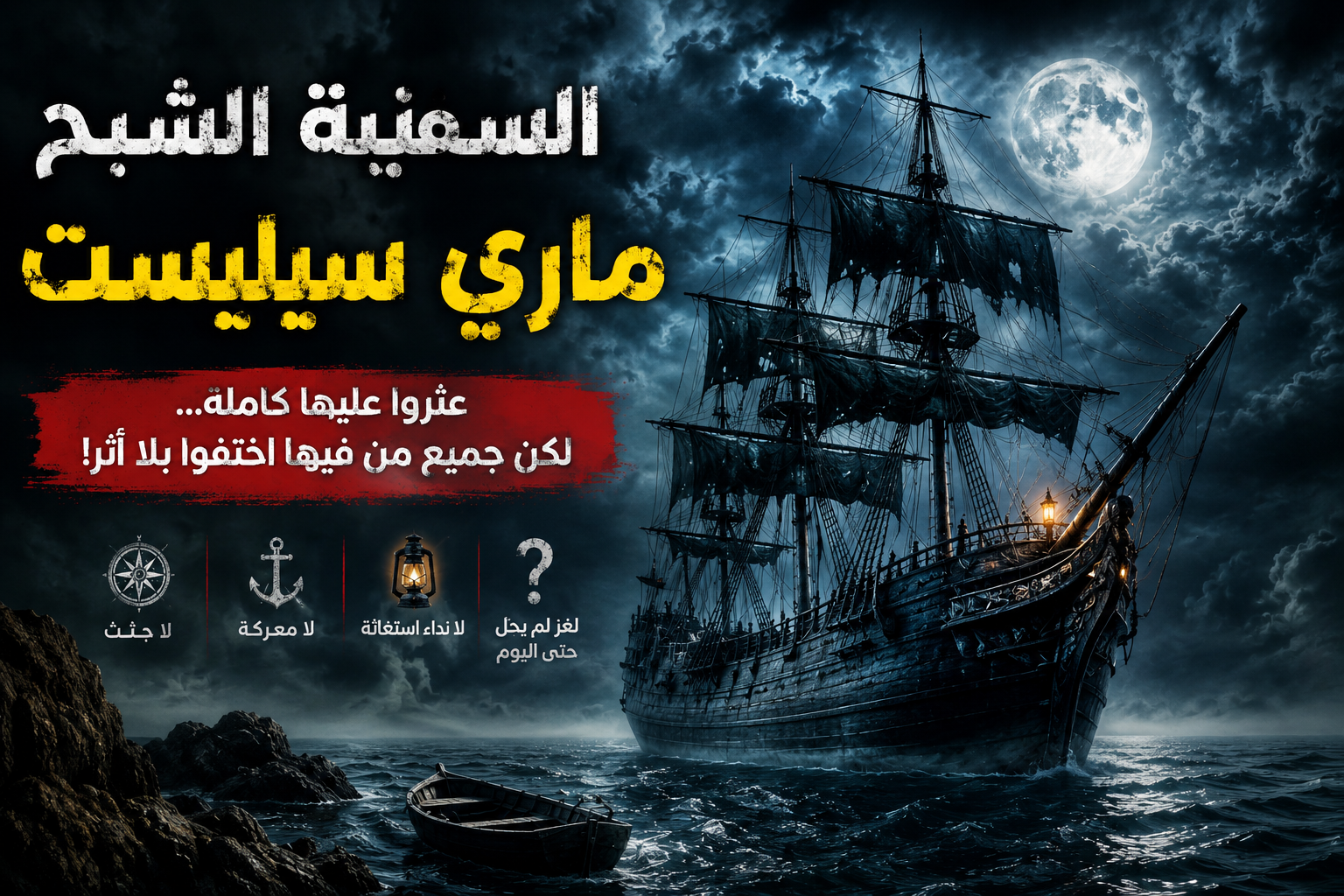 صورة مقال السفينة الشبح ماري سيليست.. اللغز البحري الذي حيّر العالم لأكثر من 150 عامًا