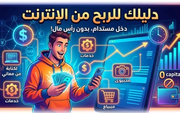 ​سر الـ 500 دولار الأولى: دليل الأذكياء للربح من الإنترنت بدون رأس مال!