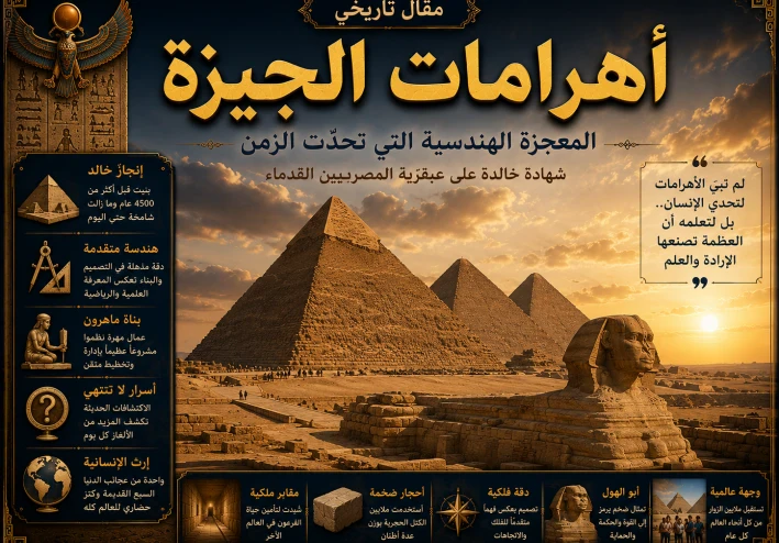 معجزة أهرامات الجيزة