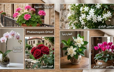شرفات تنبض بالحياة: أشهر 6 زهور يُزين بها اللبنانيون منازلهم