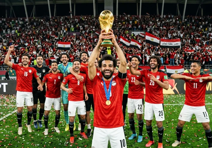 من الحلم إلى القمة: كيف صنعت مصر تاريخًا لا يُنسى وتُوجت بكأس العالم 🌍🔥