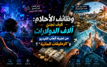 🕹️ وظائف الأحلام: كيف تجني آلاف الدولارات من تجربة ألعاب الفيديو و"الزحليقات المائية"؟ 🌊🔥