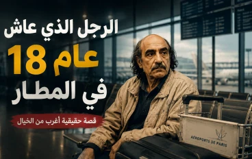 الرجل الذي عاش 18 عام في المطار 😱😱