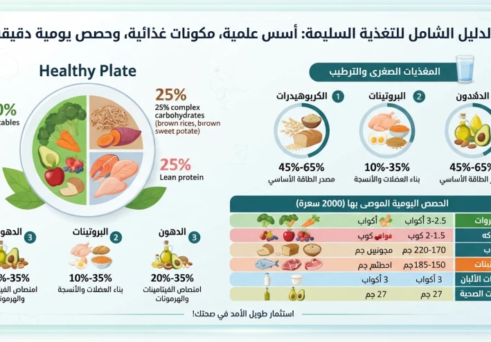 هندسة الغذاء: الدليل الاحترافي للتوازن بين المغذيات الكبرى والصغرى