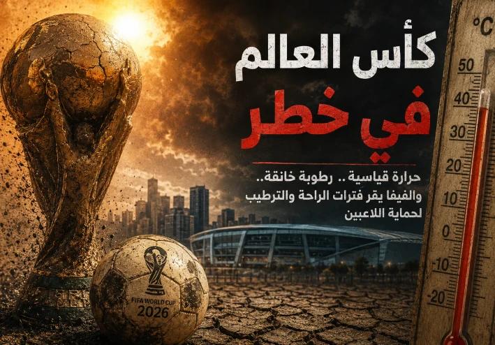 كأس العالم في خطر.. هل تهدد الحرارة والرطوبة مونديال 2026 ؟