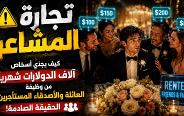⚠️ تجارة المشاعر: كيف يجني أشخاص آلاف الدولارات شهرياً من وظيفة "العائلة والأصدقاء المستأجرين"؟ 👥 الحقيقة الصادمة!