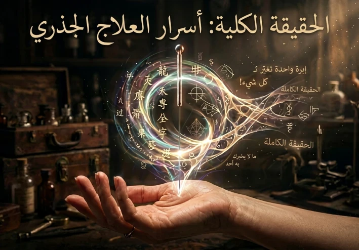 إبرة واحدة تغيّر كل شيء! الحقيقة الكاملة عن العلاج بالإبر الصينية التي لا يخبرك بها أحد