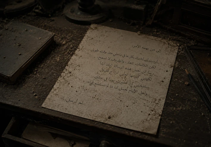 الرسالة التي لم تُرسل أبداً