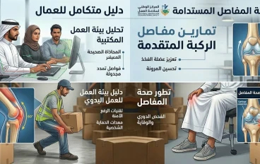 بين ضغط العمل وصحة الركبة: كيف تؤثر الحياة العملية على خشونة الركبة؟