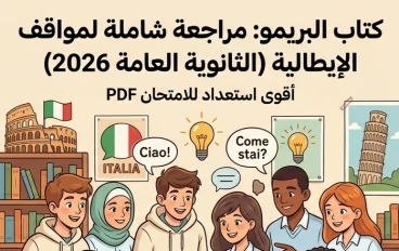 📥 تحميل كتاب البريمو مراجعة المواقف في اللغة الإيطالية للصف الثالث الثانوي 2026 PDF | أقوى مراجعة للاستعداد للامتحان