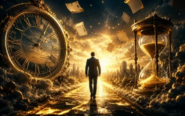 ⏳ الوقت... الثروة التي لا تُخزن في الخزائن