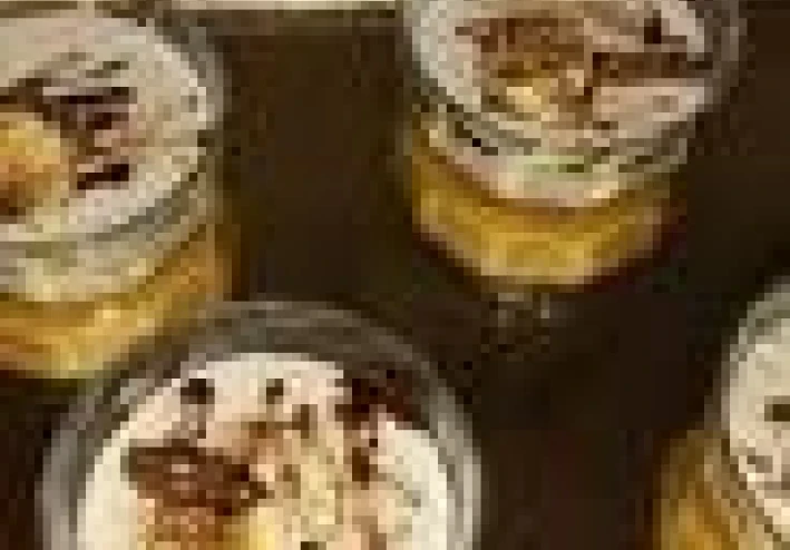 🍊🥄 حلى كاسات التمر والبرتقال -  وصفة فاخرة بطعم منعش وسهلة التحضير