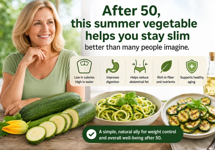 After 50, this summer vegetable helps you stay slim better than many people imagine