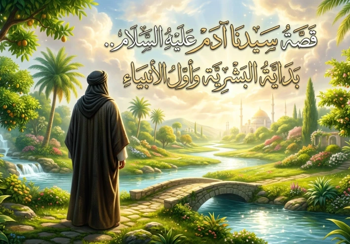 قصة سيدنا آدم عليه السلام.. بداية البشرية وأول الأنبياء