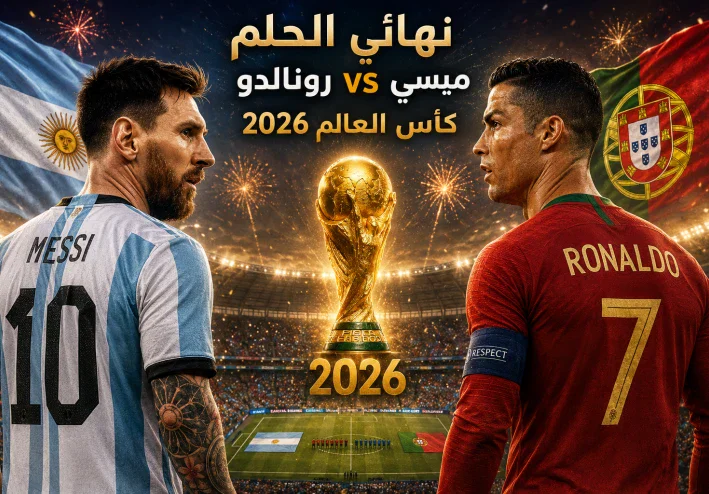 كأس العالم 2026🏆: حين يكتب ميسي ورونالدو الفصل الأخير من أعظم منافسة في التاريخ🔥🔥