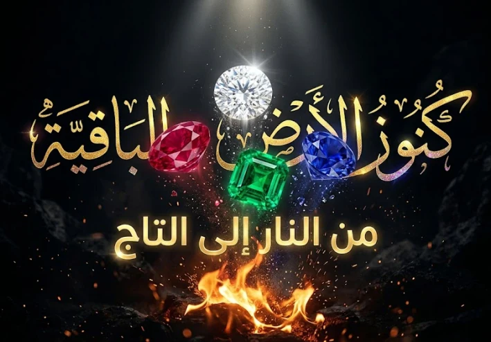 "كنوز الأرض الباقية: رحلة في ملكوت الأحجار الكريمة بين الأسطورة والحقيقة"