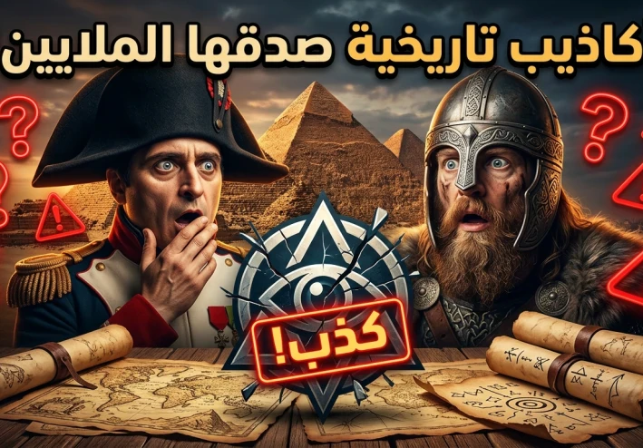 أشهر الأكاذيب التاريخية التي يصدقها ملايين الناس حتى اليوم