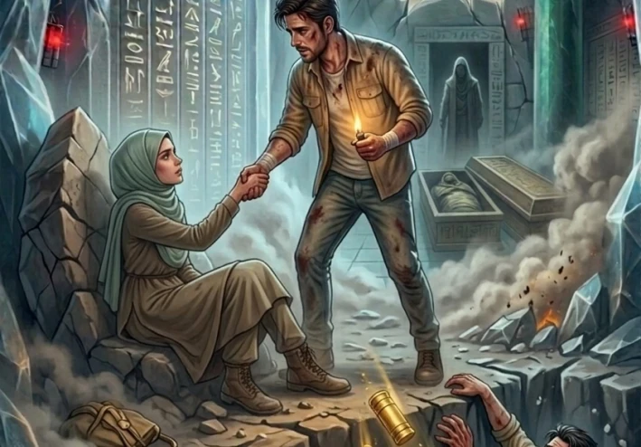 رواية سر الواحه المفقوده الجزء الثالث عشر:-  هل انتهت رحلة البحث عن الكنز أم بدأت الحقيقة؟