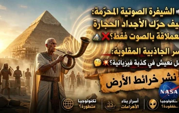 🔊 الشيفرة الصوتية المحرمة: كيف حرّك الأجداد الحجارة العملاقة بالصوت فقط؟ 🏔️❌