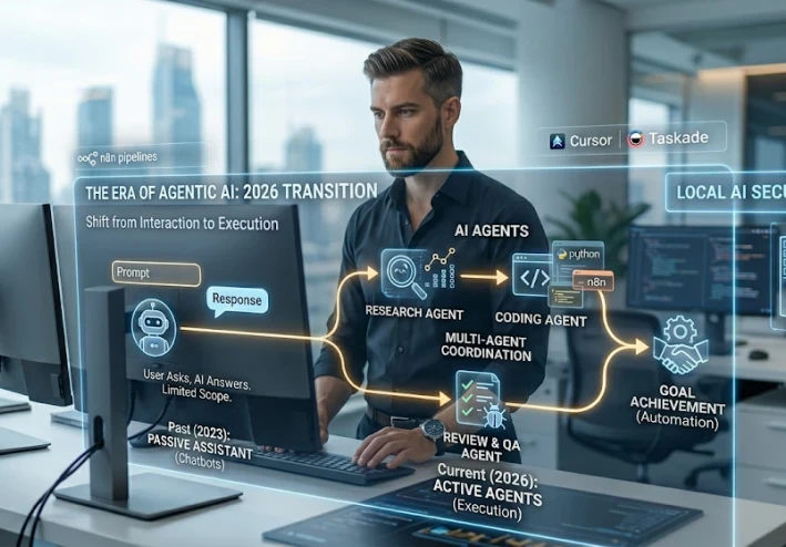 The Era of Agentic AI: Shifting from Interaction to Autonomous Execution