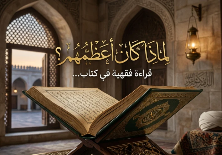 لماذا كان أعظمهم؟ قراءة فقهية في كتاب
