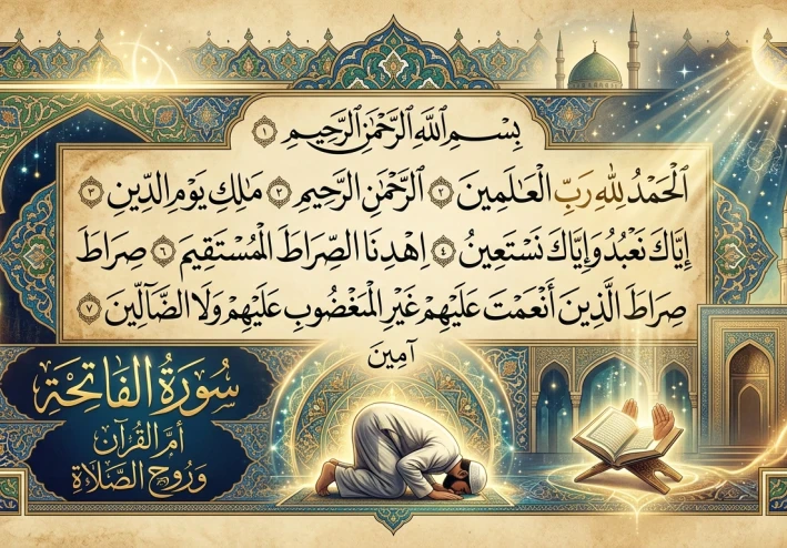 سورة الفاتحة — أمّ القرآن وروح الصلاة