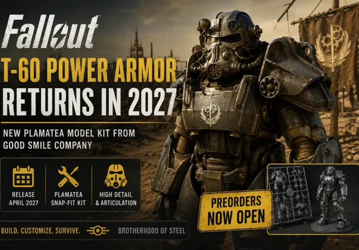 Fallout’s Legendary T-60 Power Armor Returns in 2027: A New Era for Collectors and Fans