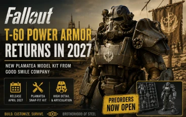 Fallout’s Legendary T-60 Power Armor Returns in 2027: A New Era for Collectors and Fans