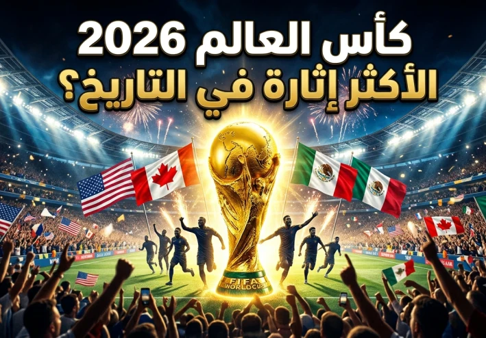 5 أسباب تجعل كأس العالم 2026 النسخة الأكثر إثارة في تاريخ المونديال!