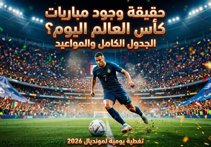 حقيقة وجود مباريات اليوم في كأس العالم 2026 ومواعيد الجولة القادمة
