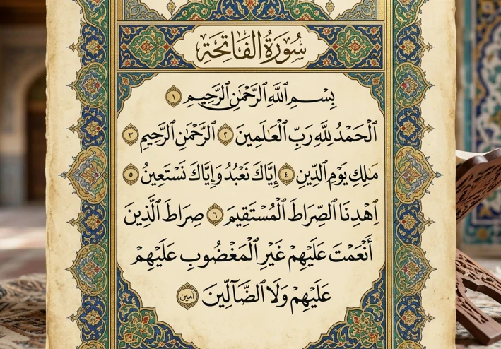 سورة الفاتحة: أعظم سورة في القرآن الكريم