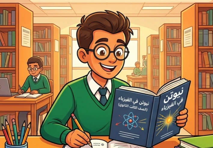 📥 تحميل مراجعة نيوتن في الفيزياء للصف الثالث الثانوي 2026 PDF بالإجابات كاملة | أقوى مراجعة نهائية قبل الامتحان