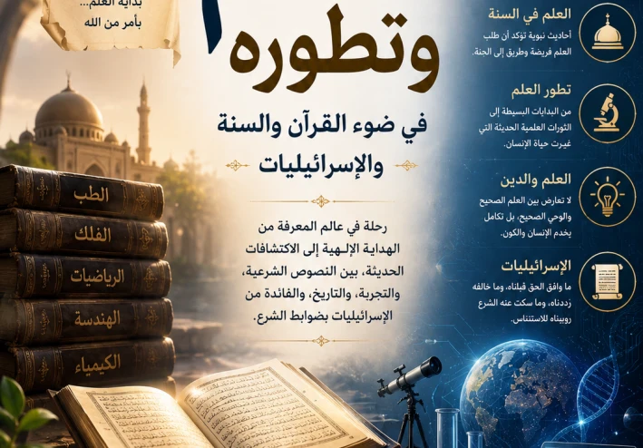 العلم وتطوره في ضوء القرآن الكريم والسنة النبوية