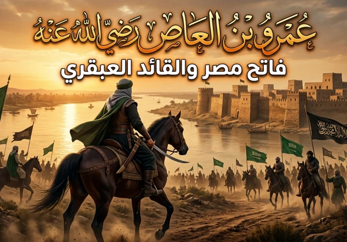 عمرو بن العاص رضي الله عنه.. القائد العبقري وفاتح مصر