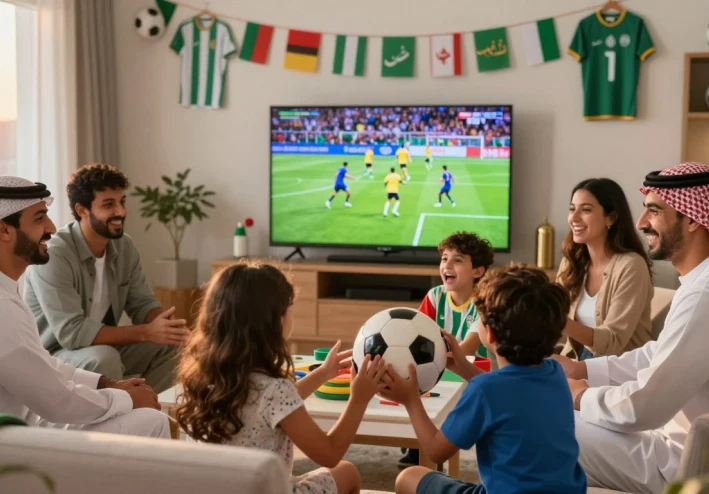 كأس العالم وتأثيره على الأسرة العربية