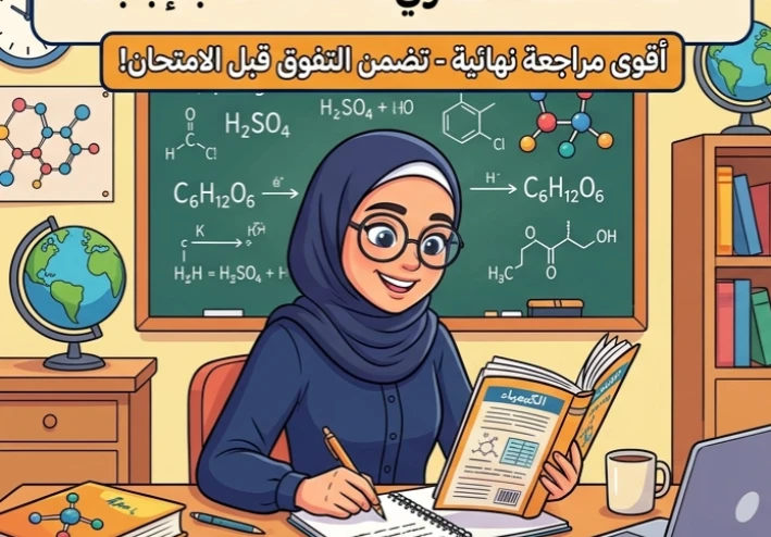 📕 تحميل مراجعة الجمهورية التعليمية في الكيمياء للصف الثالث الثانوي 2026 PDF بالإجابات | أقوى مراجعة نهائية قبل الامتحان