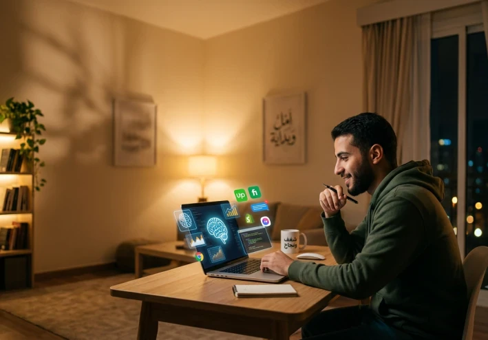 من الصفر إلى أول عميل في 7 أيام: كيف تحوّل مهارة بسيطة إلى خدمة رقمية باستخدام الذكاء الاصطناعي؟ 🚀