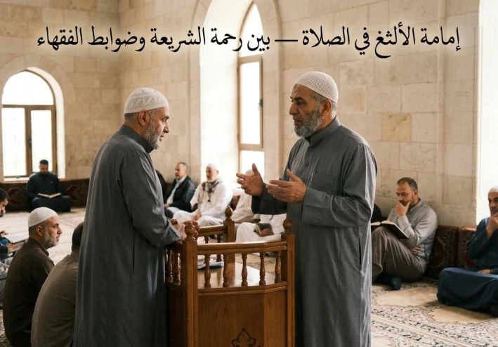 امامة الالثغ في الصلاة ، بين رحمة الشريعة وضوابط الفقهاء