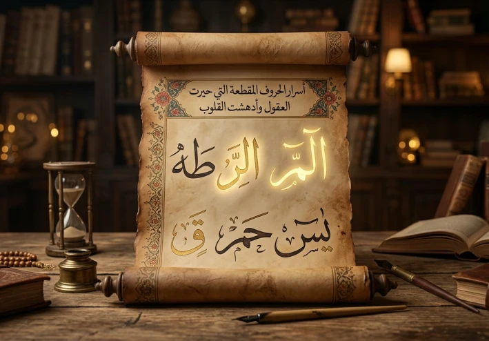 ✨ الحروف المقطعة في : أسرار الحروف التي حيّرت العقول وأدهشت القلوب