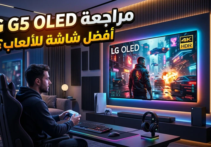 مراجعة LG G5 OLED.. وحش الألعاب وتجربة المشاهدة المثالية في 2026