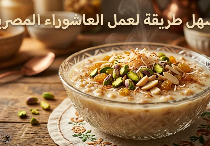 طريقة عمل عاشوراء المصرية الأصلية بخطوات سهلة وطعم لا يُقاوم